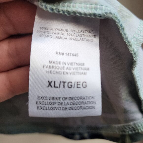 Hang Ten Tropical Print Rash Guard Size XL - Picture 8 of 15